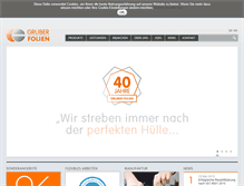 Tablet Screenshot of gruber-folien.de